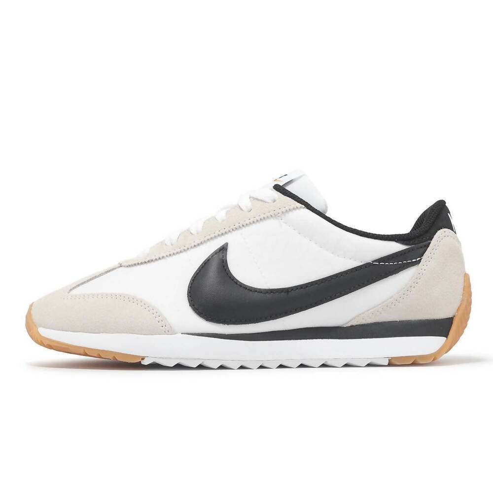 NEW NIKE women's pacific shoe in white/platinum tint/safety orange/black